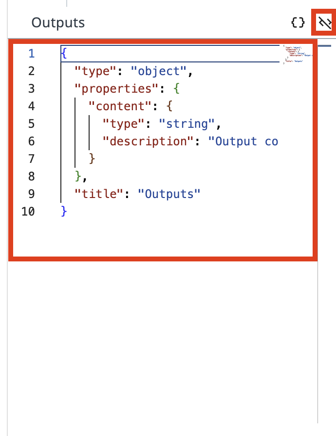 Switching to editor mode for output arguments